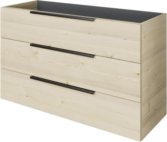 Pelipal Unterschrank Quantum 07 für Doppel-Waschtisch in Polar Pinie, Breite: 120 cm, Höhe: 72 cm, Tiefe: 42,9 cm - Bild 1