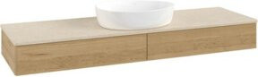 V&B Waschtischunterschrank Antao ohne Frontstruktur in Honey Oak, B/T: 160 x 50 cm - Bild 1