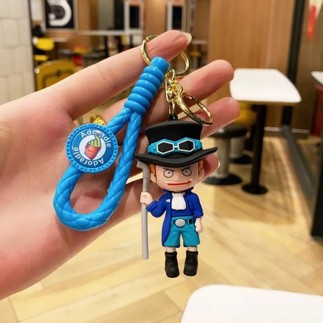 YIRAN Jewelry Schlüsselanhänger Silikon, Unisex, blue - Bild 1