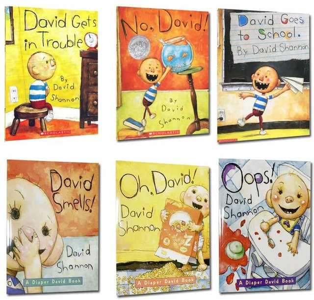 Eine Windel, 6er Set, David Shannon, Englisch - Bild 1