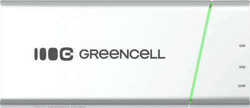 Green Cell GC-PBPLGC20P Powerbank 20800 mAh mit Quick Charge, USB PD und USB-C sowie USB-A in Schwarz - Bild 1