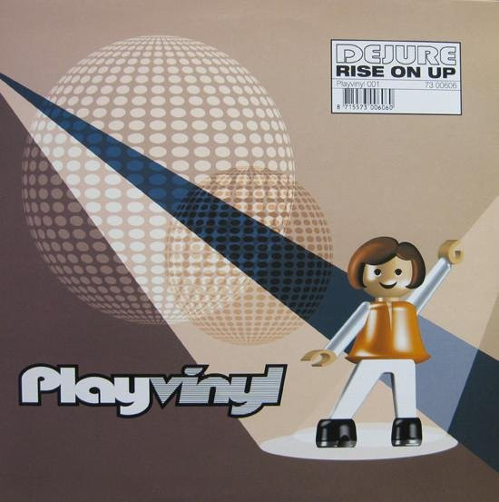 Dejure - Rise On Up PLAY001 Playvinyl 12 Zoll White, Dance & Electronica, 1999, Niederlande - Bild 1