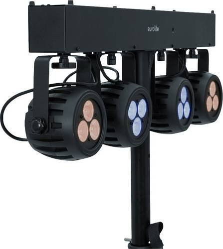 Eurolite KLS-120 LED-PAR-Strahlerlichtanlage in Schwarz mit RGBW-Effekt und Metallgehäuse - Bild 1