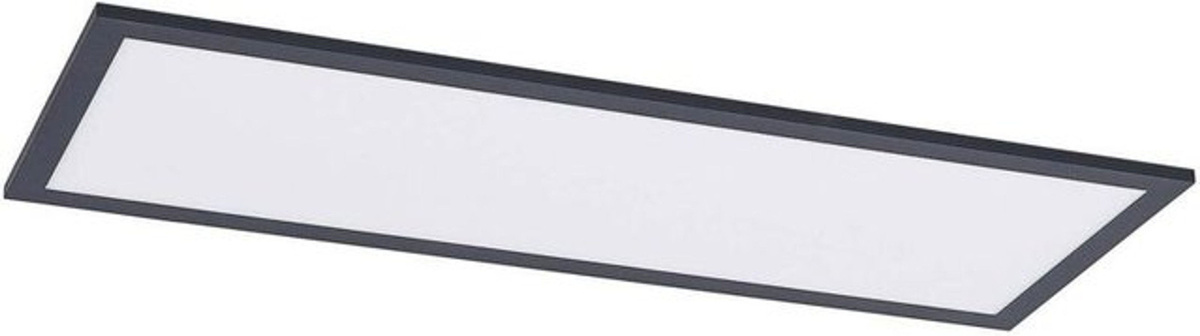 Dimmbares LED Panel Nelios von Lindby aus Aluminium in Schwarz für Wohnzimmer und Esszimmer - Bild 1