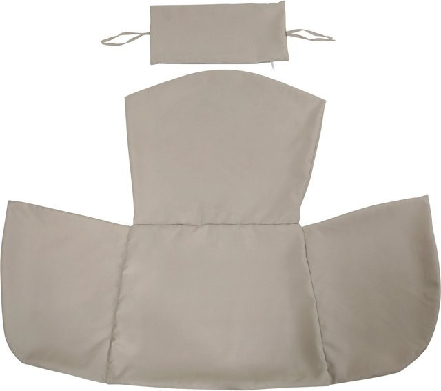 Ersatz-Kissenbezugs-Set für Shorea Hängesessel in Beige aus Polyester - Bild 1