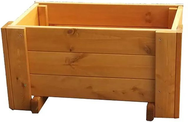 Gaspo Blumenkasten Classic in Honigbraun, B/T/H: 66 x 37 x 37 cm - Bild 1
