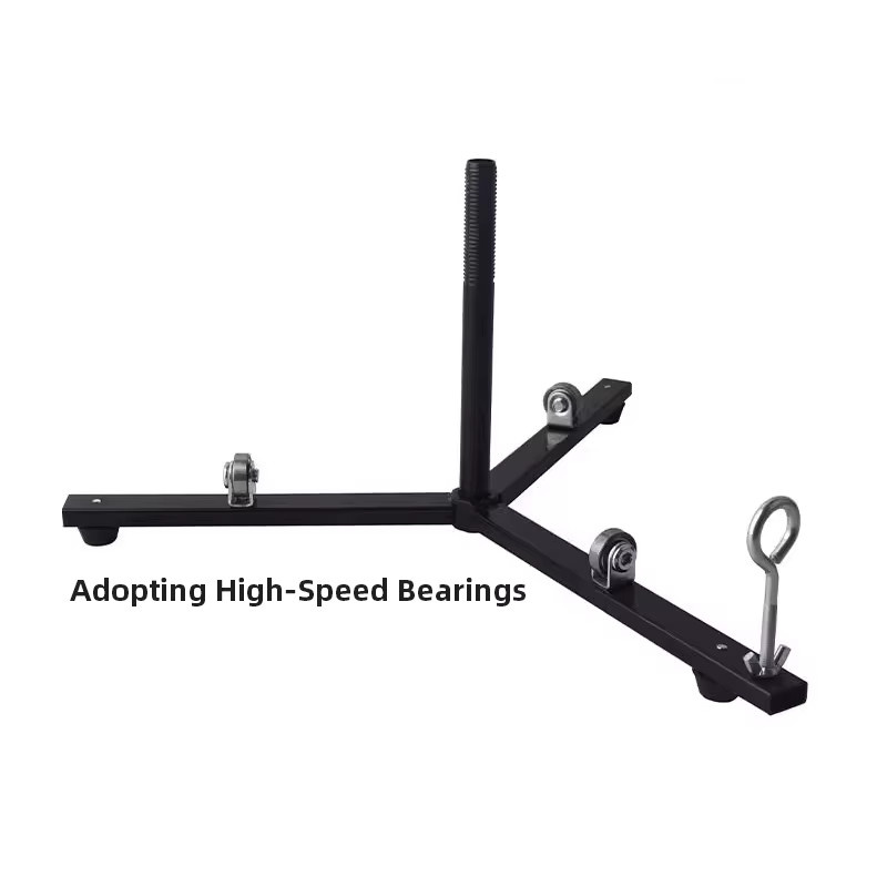 Tungfull Drahtverteiler-Rack als Kabelverteiler und Elektriker-Entladeschale für Stromleitungen und Videokabel, 1-lagig, Schwarz - Bild 3