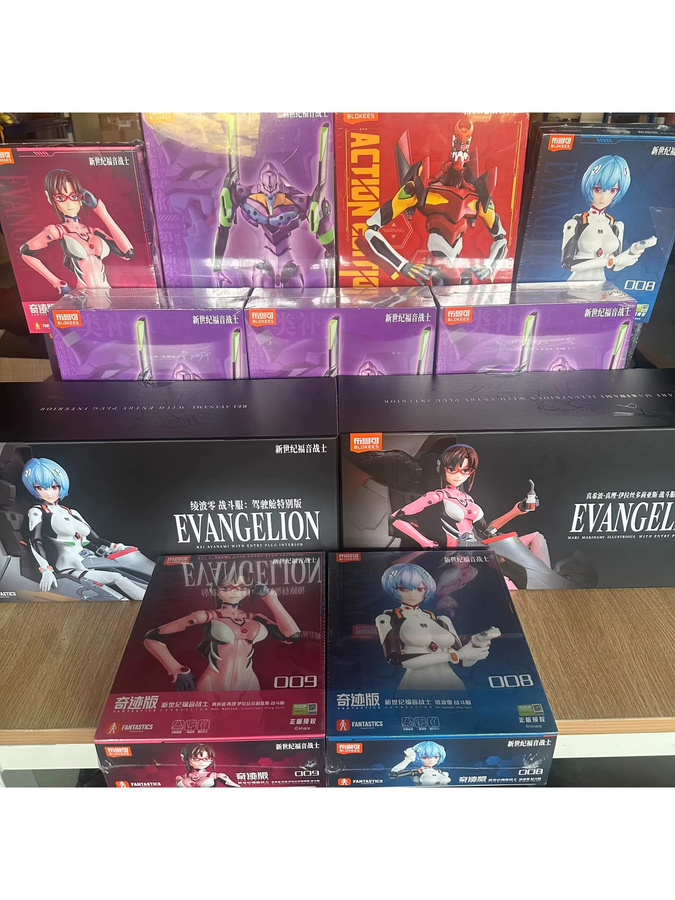 BLOKEES Neon Genesis Evangelion EVA 0/1/2 Einheit TV-Version, Baustein-Modell, Cockpit-Edition - Bild 4
