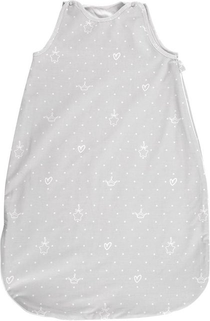 Lorelli Baby-Sommerschlafsack Summer aus 100% Baumwolle in Hellgrau, B: 50 cm, L: 100 cm - Bild 1