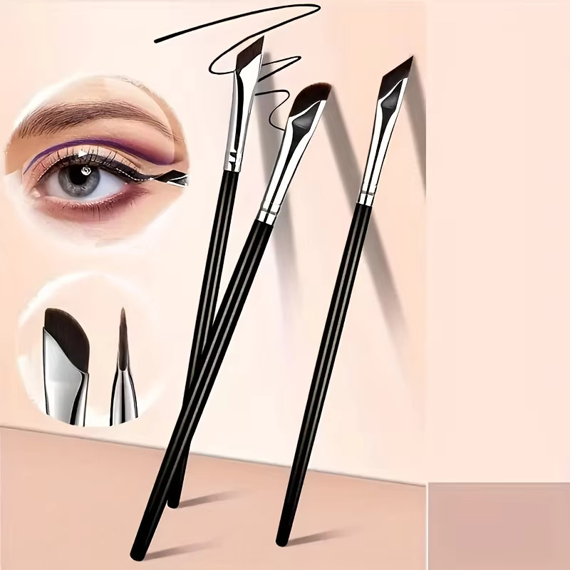 5-teiliges Eyeliner-Pinsel-Set mit geneigter feiner Klinge - Bild 2