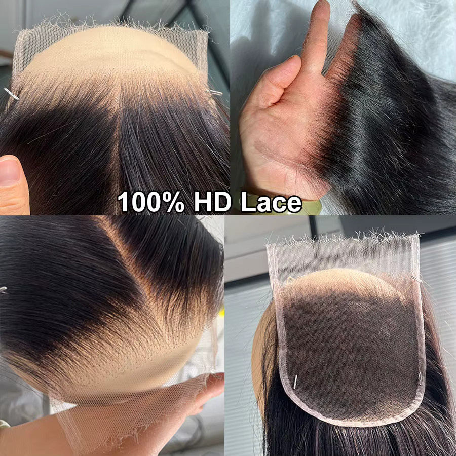 Newa Hair HD-Spitzenverschluss Echthaarverschluss, Damen - Bild 5
