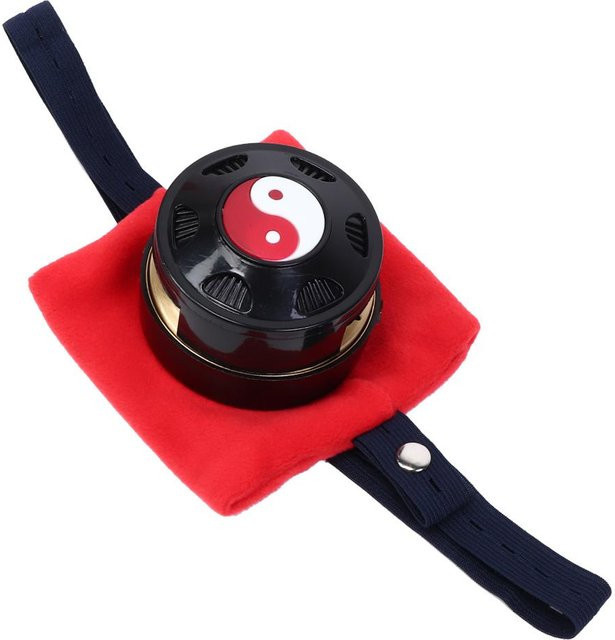 GoolRC Moxibustionsbox aus reinem Kupfer mit Stoffbezug in Black - Bild 1