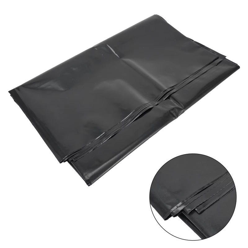 Wasserdichte HDPE Teichfolie für Fischteich und Pool, schwarze Gartenmembran, Stärke: 0,12 mm - Bild 3