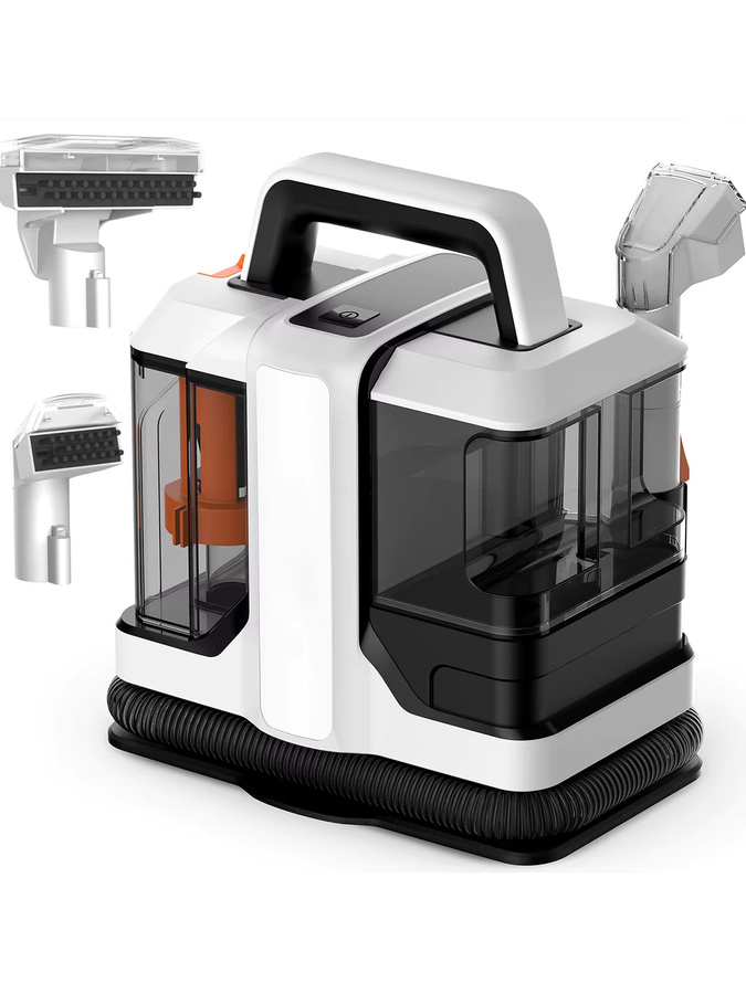 OWJHE Handheld Teppichreiniger Spot Cleaner in Weiß mit 750W und 11/15KPa Saugkraft für Sofa und Vorhänge - Bild 7