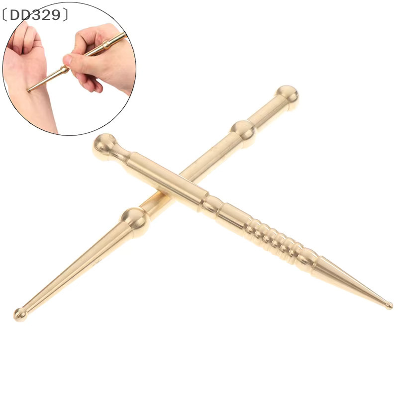 Sigur Gesichtsmassagestift aus Messing, Augen, Unisex - Bild 3