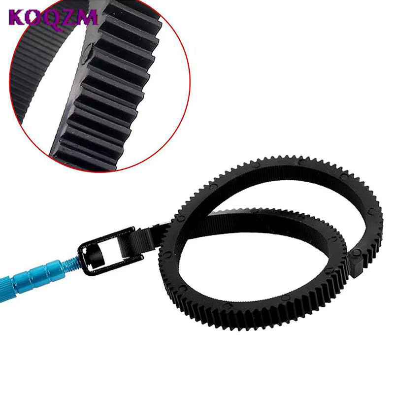 KOQZM Follow Focus Griff mit Skala und Zahnkranz für Kamera Objektive, Schwarz - Bild 3