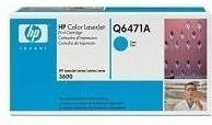 HP 502A Original Cyan Tonerpatrone Q6471A für Color LaserJet 3600, 3600dn und 3600n - Bild 1