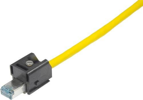 HARTING Kabelsteckverbinder 09451001520 mit 8 Piercinganschlüssen in Gelb - Bild 1