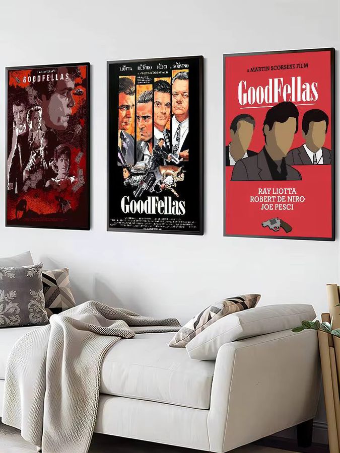 Goodfellas Film Poster aus Papier als Kunstgemälde für dein Schlafzimmer, den Eingangsbereich oder dein Café - Bild 7