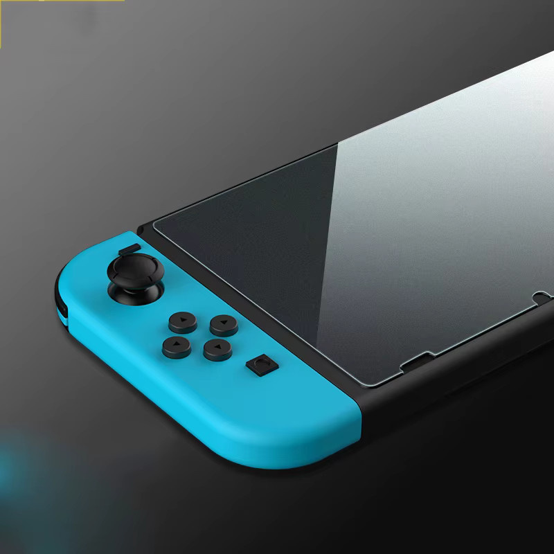 Mattes gehärtetes Glas für Nintendo Switch NS Lite als Anti-Blau Bildschirmschutz in Transparent - Bild 3