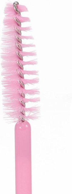 DIYelecs Wimpernbürsten Mascara Stäbchen, 50 Stück, Rosa - Bild 1