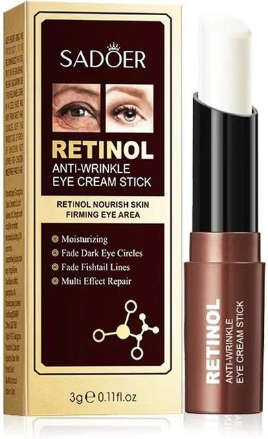 SADOER Retinol Augencreme-Stick, Damen - Bild 1
