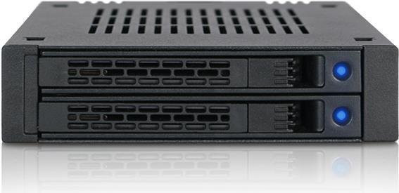 Icy Dock MB742SP-B Hard Drive Backplane Wechselrahmen in Schwarz - Bild 2