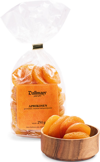 Dallmayr Aprikosen getrocknet und geschwefelt 250 g - Bild 1
