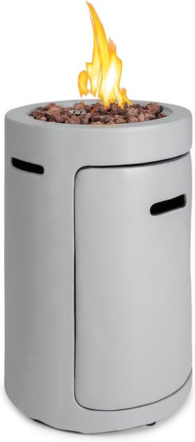 Blumfeldt Crete Gas-Feuerstelle aus Edelstahl mit 13 kW Leistung für Propan - Bild 1