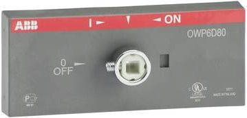 ABB OWP6D80 Parallelmechanismus für 3- oder 4-polige Schalter in Grau - Bild 1