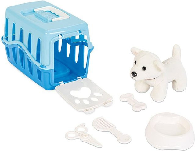 Pilsan Mein erstes Haustier, Plüschhund, 6-teiliges Set, blau - Bild 1