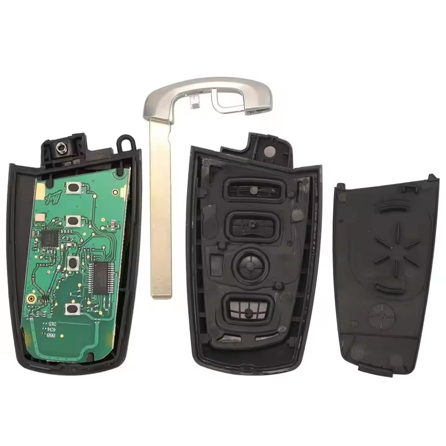 KEYECU Fernbedienungsschlüssel für BMW F3 5 7 Serie X5 X6 F20 F22 F30 CAS4 CAS4+ FEM, ID49 PCF7945, 315/434/868MHz, Farben: Blau und Schwarz - Bild 2