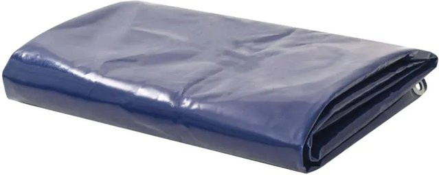 vidaXL Abdeckplane aus PVC in Blau mit 650 g/m², B: 1,5 m, L: 20 m - Bild 1