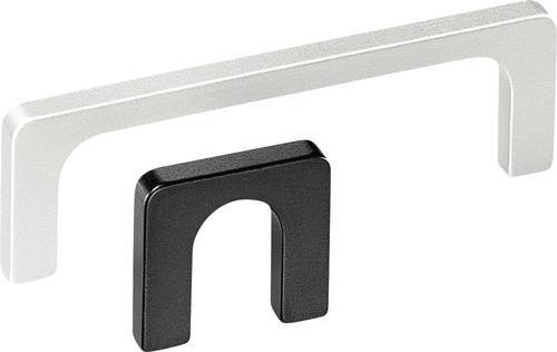 Rohde Gerätegriff R2-08.055.01 aus Aluminium in Silber matt, L x B x H: 67 x 8 x 40 mm - Bild 1