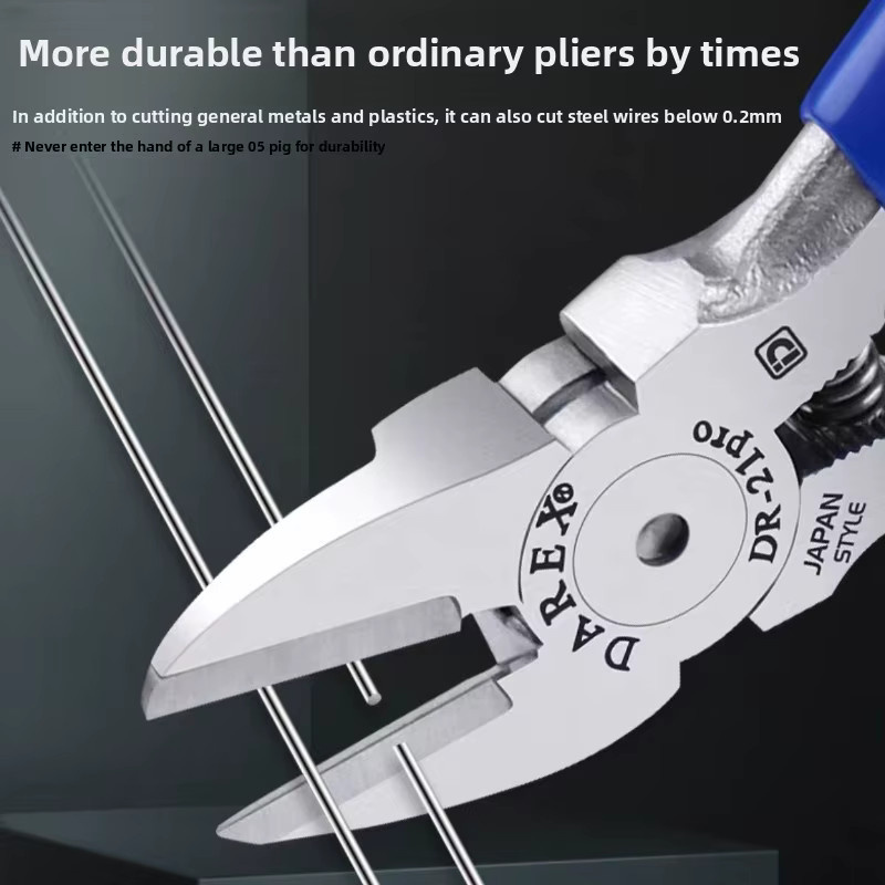 DAREX Diagonal-Schneidezange aus Wolframstahl für Elektronik und Modellbau - Bild 2
