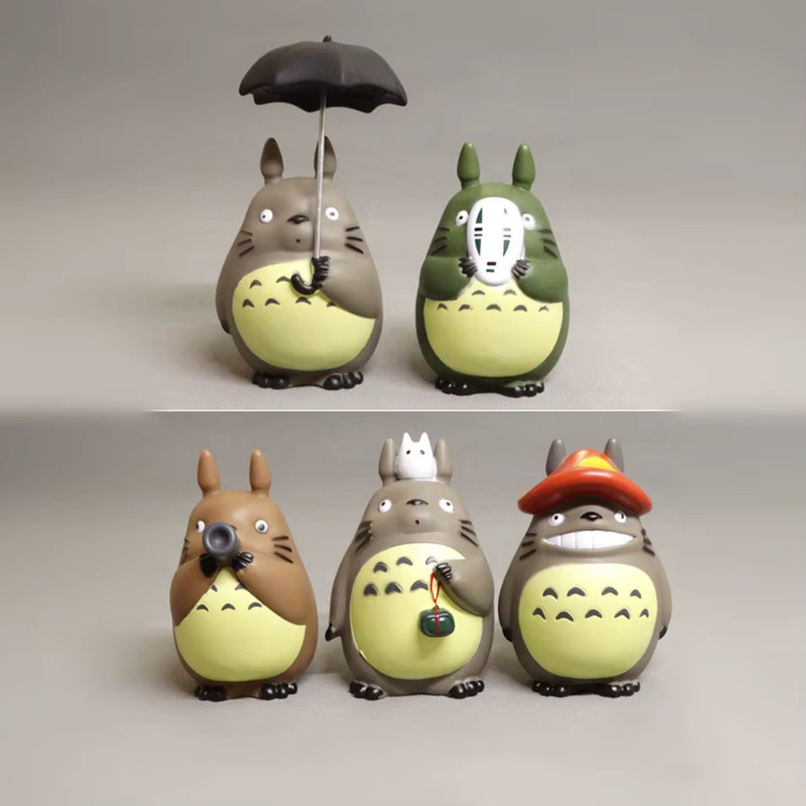 Bandai Totoro Figur, Mini Statue, Einzelfigur, Kunststoff - Bild 2