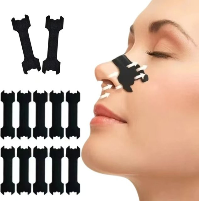 XMSJ Nasenstreifen Schwarz, Unisex - Bild 1