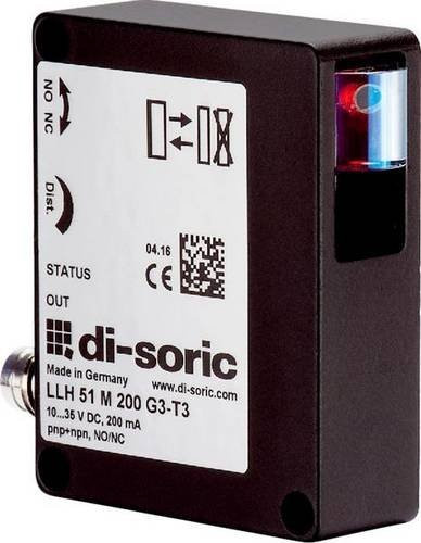 Di-soric Laser-Lichttaster 209872 in Rot und Schwarz - Bild 1