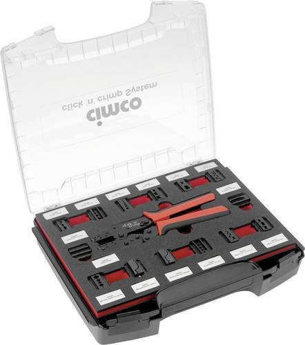 Cimco Presszangen-Set in Rot - Bild 1