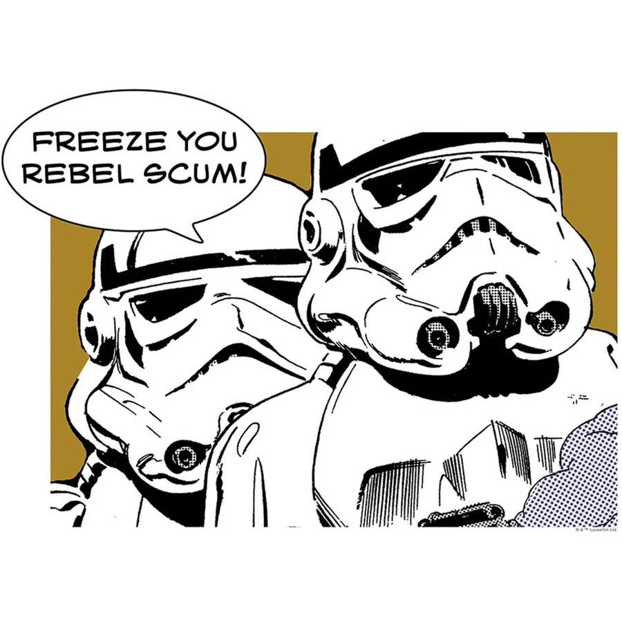 Komar Wandbild Star Wars Stormtroopers bunt, B/H: 40 x 30 cm - Bild 2