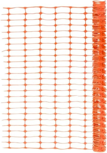 vidaXL Gartenzaun aus Kunststoff in Orange, 30 m Länge - Bild 1