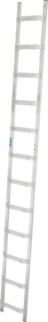 Krause Dachleiter aus Aluminium mit 12 Sprossen in Silber, B/T/H: 340 x 40 x 7 cm - Bild 1