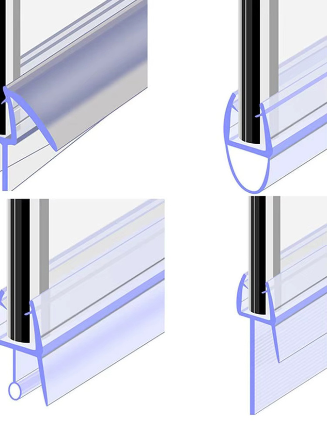 Transparenter Dichtungsstreifen aus Silikon für Fenster und Türen zur Schall- und Wasserdämmung - Bild 4
