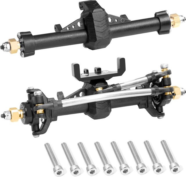 OGRC Nylon Vorder- und Hinterachse Metallhalterung Zugstange, 1:24, Zubehör - Bild 1