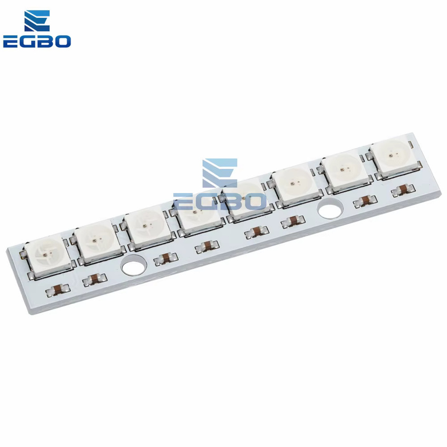 EGBO Stick 8 Kanal WS2812 5050 RGB-LED-Leuchten mit integriertem Entwicklungsboard - Bild 2