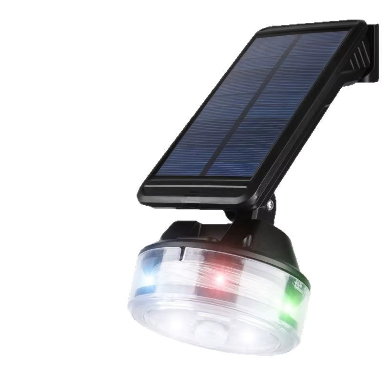 ESMARTER Solar-Gartenwandleuchten in Schwarz mit RGB-Beleuchtung und SMD-Technik für Außenbereiche - Bild 2