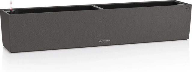 Lechuza Balkonkasten Balconera Stone in Graphit-Schwarz, Breite: 40 cm, Höhe: 19 cm, Tiefe: 19 cm - Bild 1