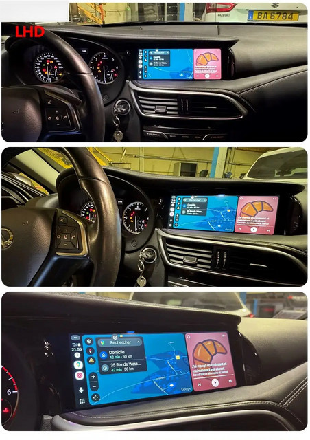 YANFU Android 15 Autoradio mit 10,25 Zoll Display für Infiniti QX30 und Q30 (2015-2019), Multimedia-Videoplayer mit GPS, 4G und drahtlosem CarPlay, Schwarz - Bild 1