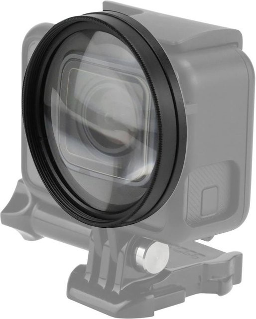 GoPro Makro Nahaufnahme Objektiv 10X mit 52mm Durchmesser für GoPro Hero 6 und Hero 5 in Schwarz - Bild 1