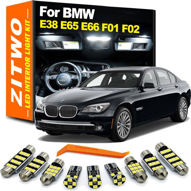 Zitwo LED Innenbeleuchtungsset für BMW 7er E38 E65 E66 F01 F02 (1995–2015) - Bild 1